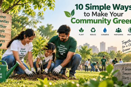 Greener community ideas for a healthier environment